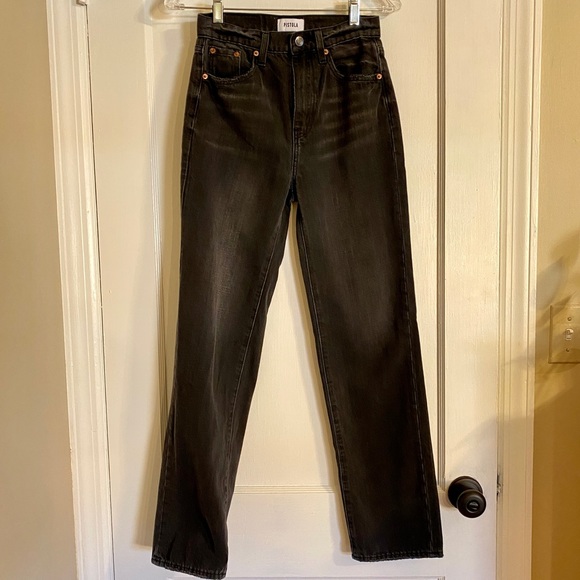 Pistola Cassie Super High Rise Straight Jeans 24 - Picture 2 of 7